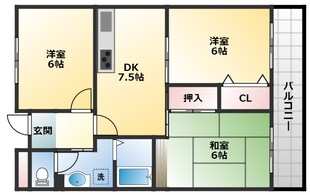 シャトーシュベルグの物件間取画像